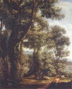 Claude Lorrain Landscape with a goatherd and goats china oil painting reproduction